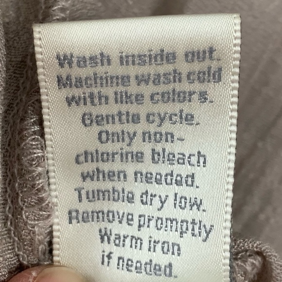 LC Lauren Conrad Maxi Dress Strapless Gauze Embroidery Women’s Size S Taupe Gray - Picture 10 of 16